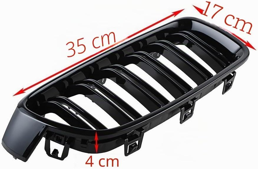 GSRECY Für F30 F31 2012-2018 3 Serie 318d 320d 330d 320i 328i 335i 335i xDrive Twin Fins Front Kinde