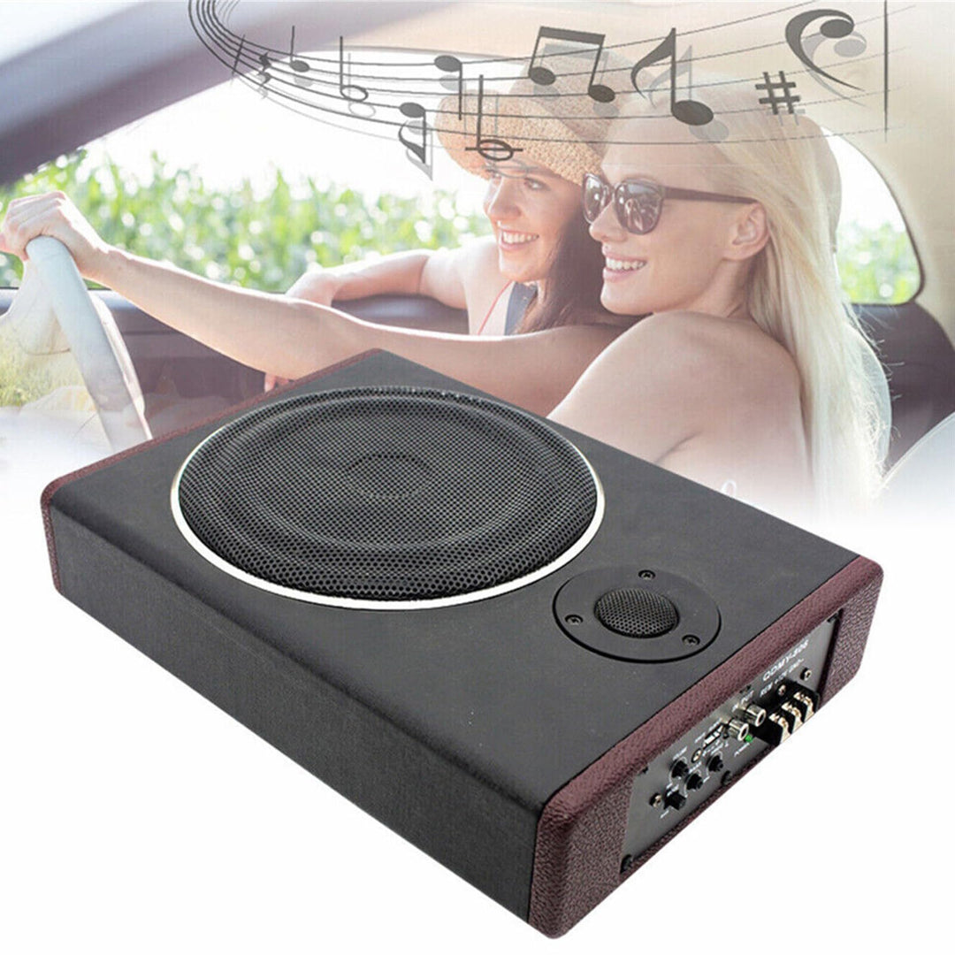 Subwoofer Aktiv,Aktiv Subwoofer Für Auto, 8'' 600W Untersitz Subwoofer, Auto Untersitz Subwoofer Akt