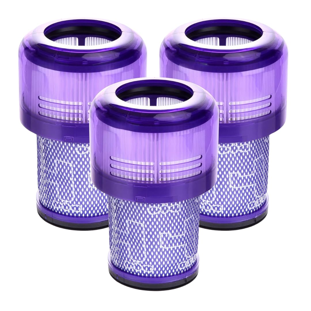 Dripl Filter für Dyson V11/V15 Staubsauger - 3er Pack - Ersatzfilter langlebig & effizient für maxim
