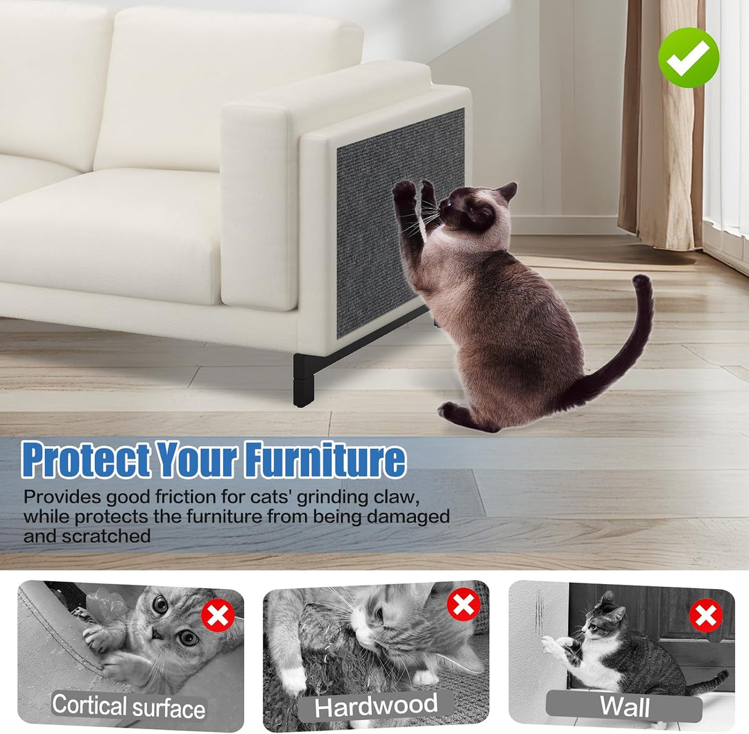 Kratzteppich selbstklebend Kratzmatte Katze Sofa Kratzbretter Katze Wand Kratzbrett Katzen Katzenwan