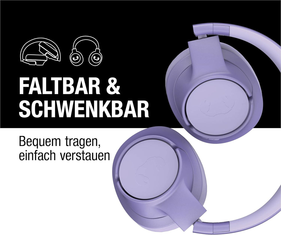 Fresh 'n Rebel Clam Core Bluetooth kopfhörer Over Ear mit ENC-Mikrofon (perfekte Anrufe), Kabellose