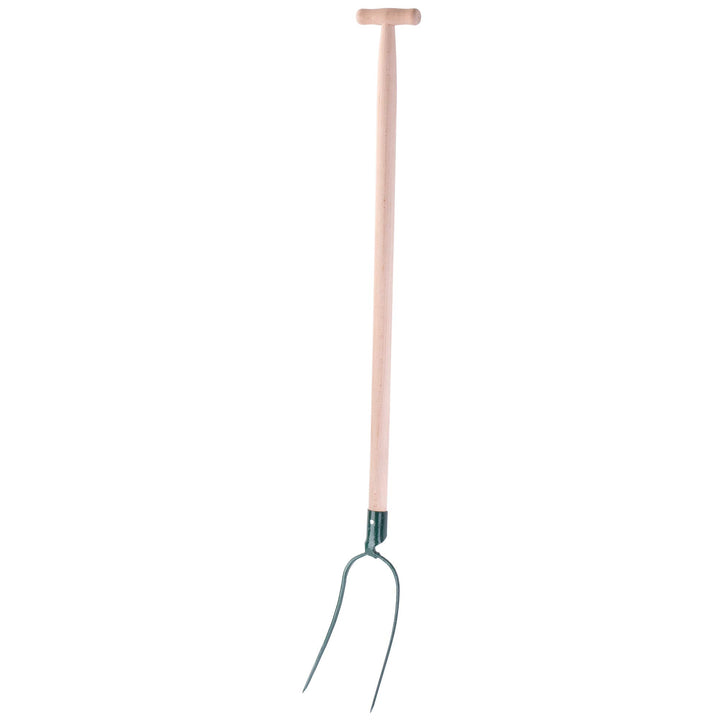 KADAX Heugabel, Forke, Spatengabel, Grabegabel, Mistgabel, Gabel für Garten, Drahtgabel mit Holzstie