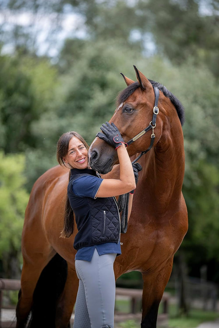 Roeckl Sports Reithandschuh LONA, Ladies Sommer Handschuh, 6 Farben, Grösse 6-8.5 7.5 Traube, 7.5 Tr