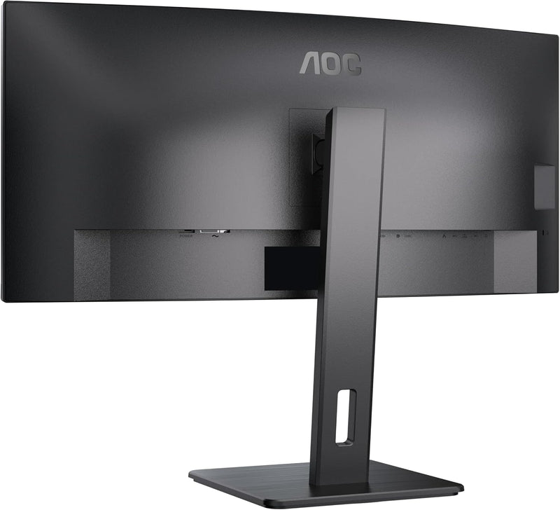 AOC CU34P3CV - 34 Zoll WQHD Curved Monitor, höhenverstellbar, Lautsprecher (3440x1440, 100 Hz, HDMI,