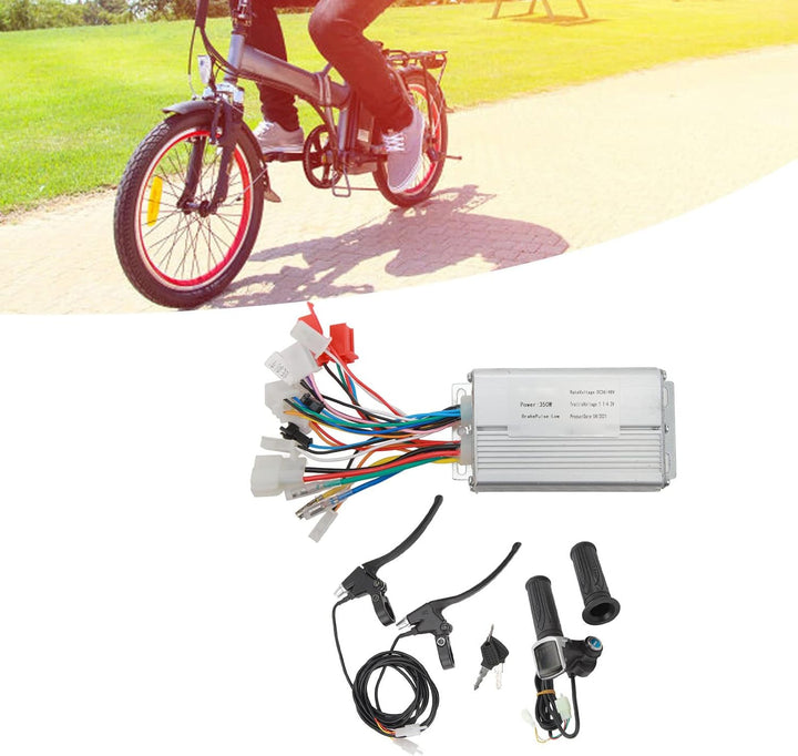 BuyWeek Elektrofahrrad Brushless Motor Controller Kit, 36V 48V 250W Bürstenloser Motor Controller Ga