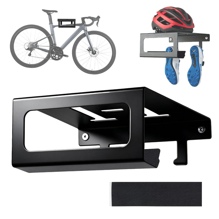 Fahrrad Wandhalterung, 3-in-1 Fahrrad Aufhängung Multifunktional