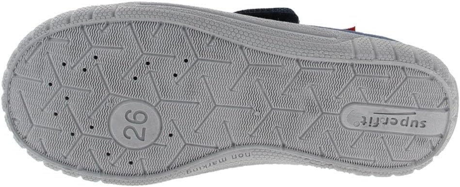 Superfit Jungen Bill Hausschuhe 33 EU Weit Blau 8060, 33 EU Weit Blau 8060