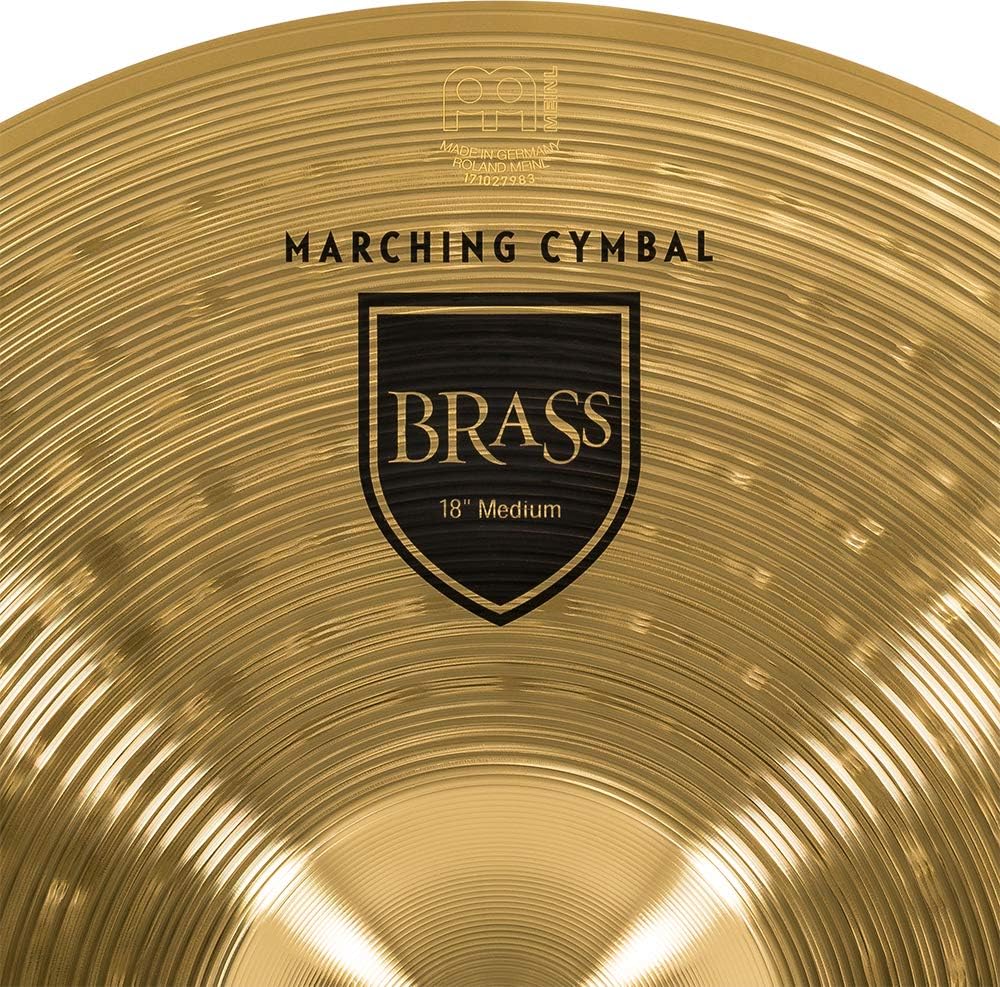 MEINL Cymbals Marching Medium - 18" Messing (MA-BR-18M)
