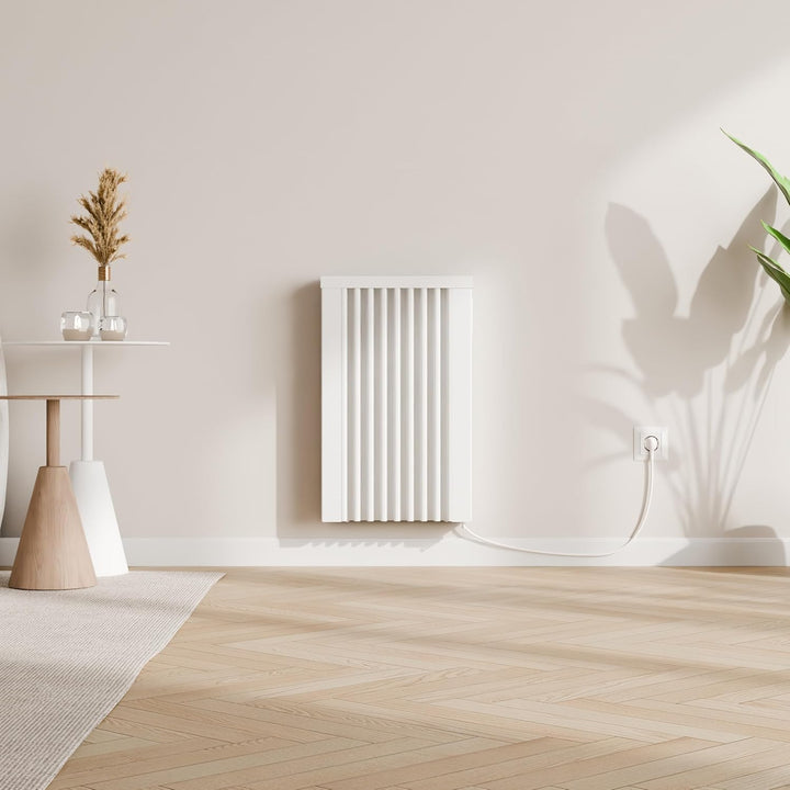 AeroFlow Elektroheizung mit Schamotte Speicherkern FlexiSmart Pro WLAN Fähig App Steuerung (MINI 650