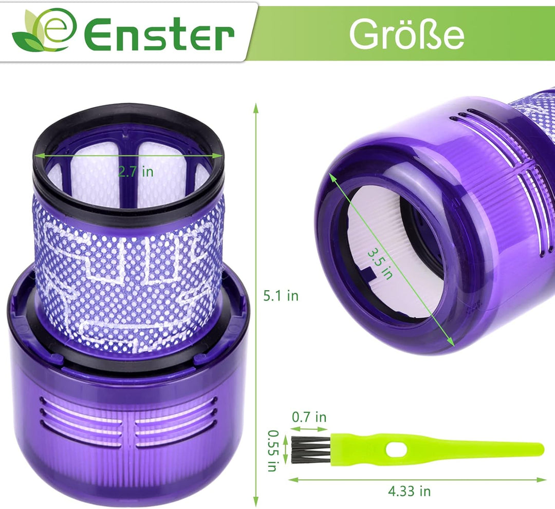 V11 Filter für Dyson 3 Stück Ersatz Filter für Dyson V11 Waschbar Filter für Dyson V11 SV14 Animal D