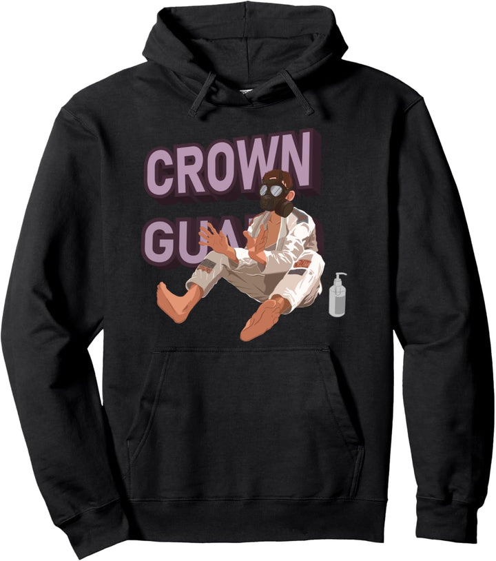 Brazilian Jiu-jitsu Jiu-Jitsu Crown guard BJJ Pullover Hoodie