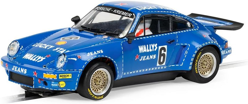 Scalextric C4398 1:32 Porsche 911 C. RSR 3,0 Wallys HD - Slotcar, Rennbahn, Auto für Rennbahn, Rennb