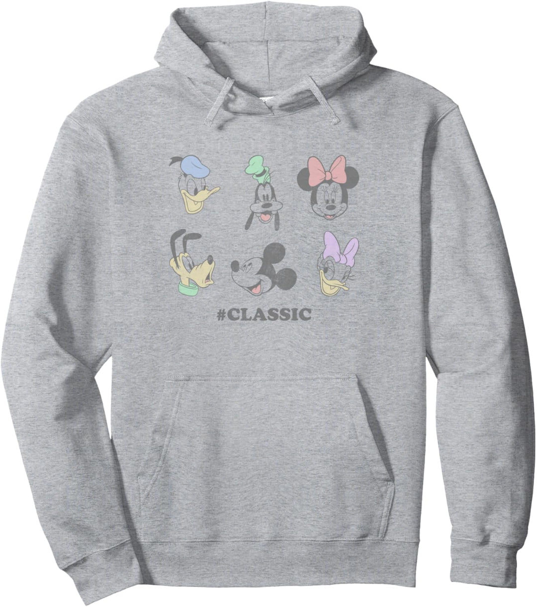 Disney Mickey Mouse & Friends # Klassisches Porträt Pullover Hoodie