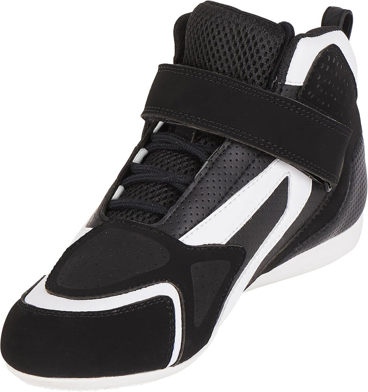 Furygan V4 Vented Motorradschuhe 39 EU Schwarz Weiss, 39 EU Schwarz Weiss