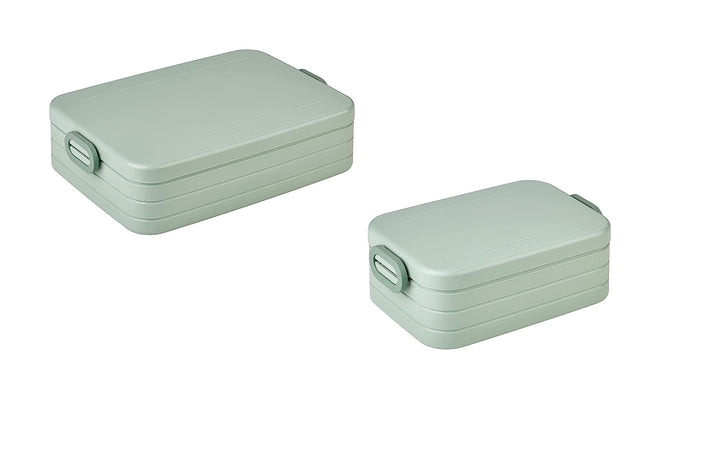 Mepal | Take a Break Duo Pack | Brotdose To Go | Lunchboxen für 2 bis 4 Sandwiches oder 4 bis 8 Brot