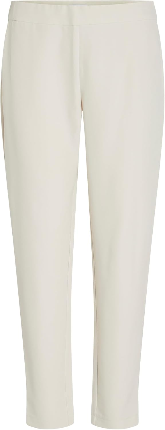 Vila Female Cropped Hose VICARRIE Mid-Rise 38 Birch, 38 Birch