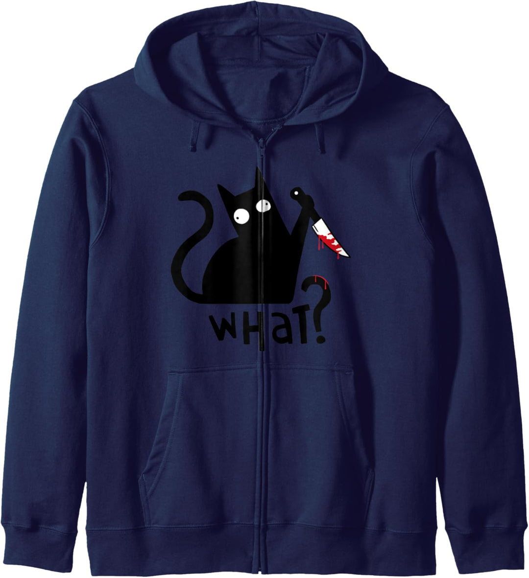 Lustiges Katzen Mieze Katze Katzenmama Psycho Katze Kapuzenjacke