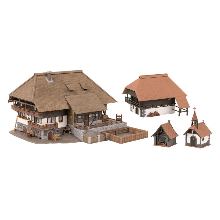 Faller 130677 Schwarzwald-Set Vogtsbauernhof, 27 x 24 x 14.5 cm