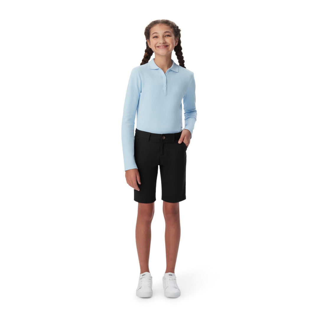 French Toast Girls' Twill Bermuda Short