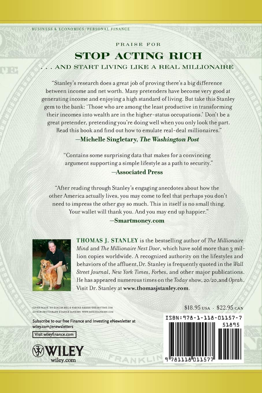 Stop Acting Rich: ...And Start Living Like A Real Millionaire, Taschenbuch