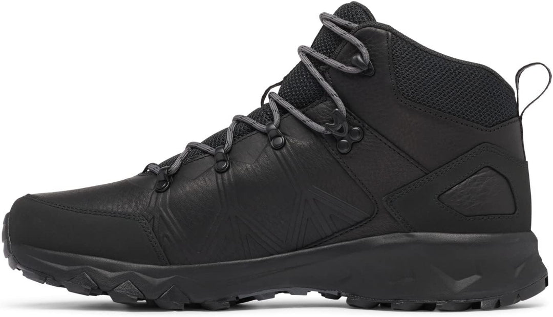 Columbia Herren Peakfreak Ii Mid Outdry Wp Leather Wanderstiefel 40 EU Black X Graphite, 40 EU Black