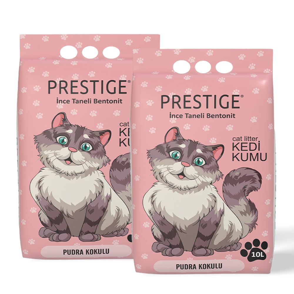 Prestige Katzenstreu - Geruchsneutralisierende Klumpstreu für Katzen - Staubfreies Katzenstreu - Nat