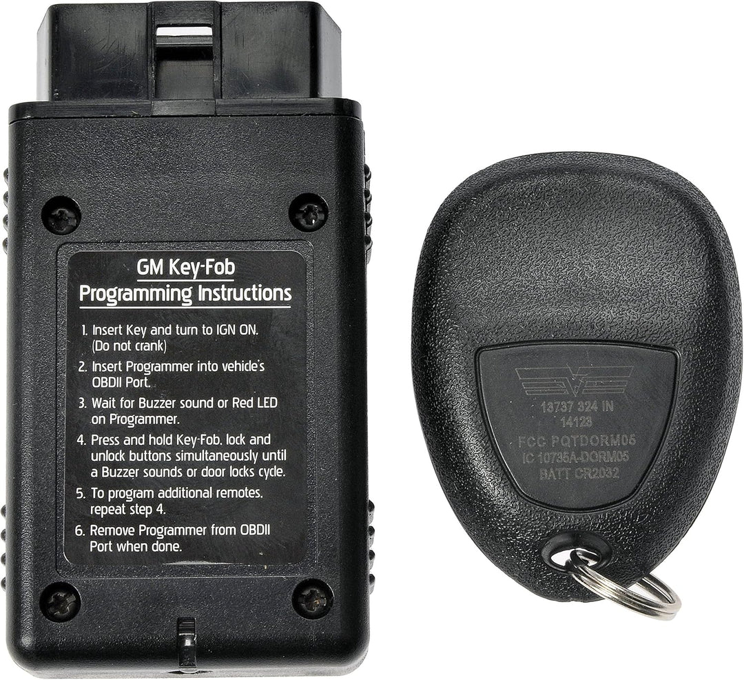 Dorman 13737 Keyless Entry Remote 3 Button Kompatibel mit ausgewählten Modellen (OE FIX)