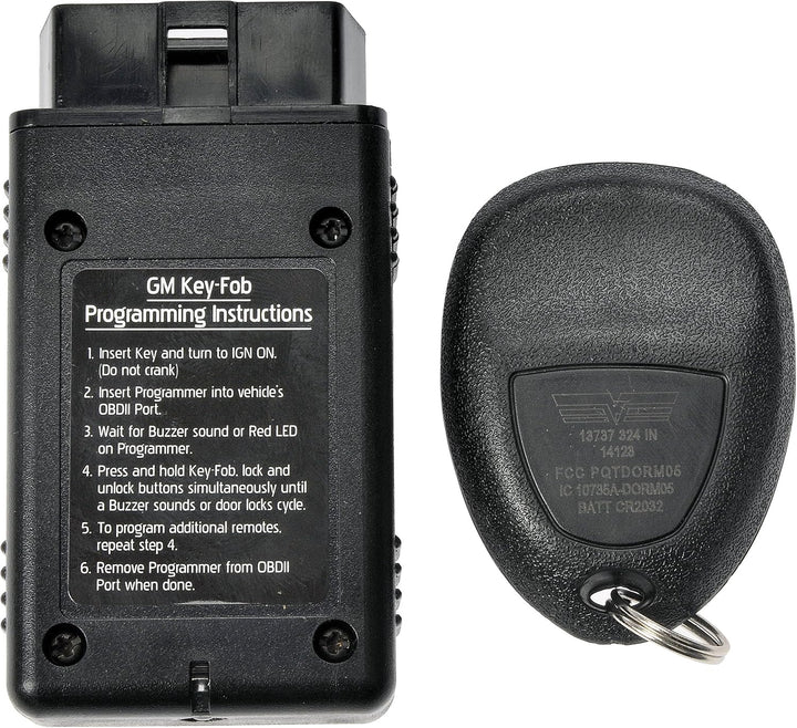 Dorman 13737 Keyless Entry Remote 3 Button Kompatibel mit ausgewählten Modellen (OE FIX)