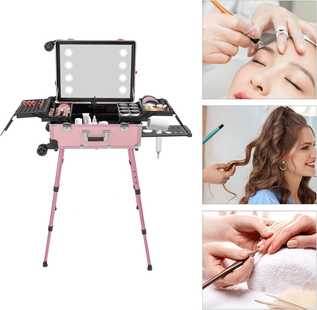 Kosmetikkoffer Makeup Koffer Trolley Beauty Case Schminkkoffer Friseurkoffer,Kosmetikkoffer Professi