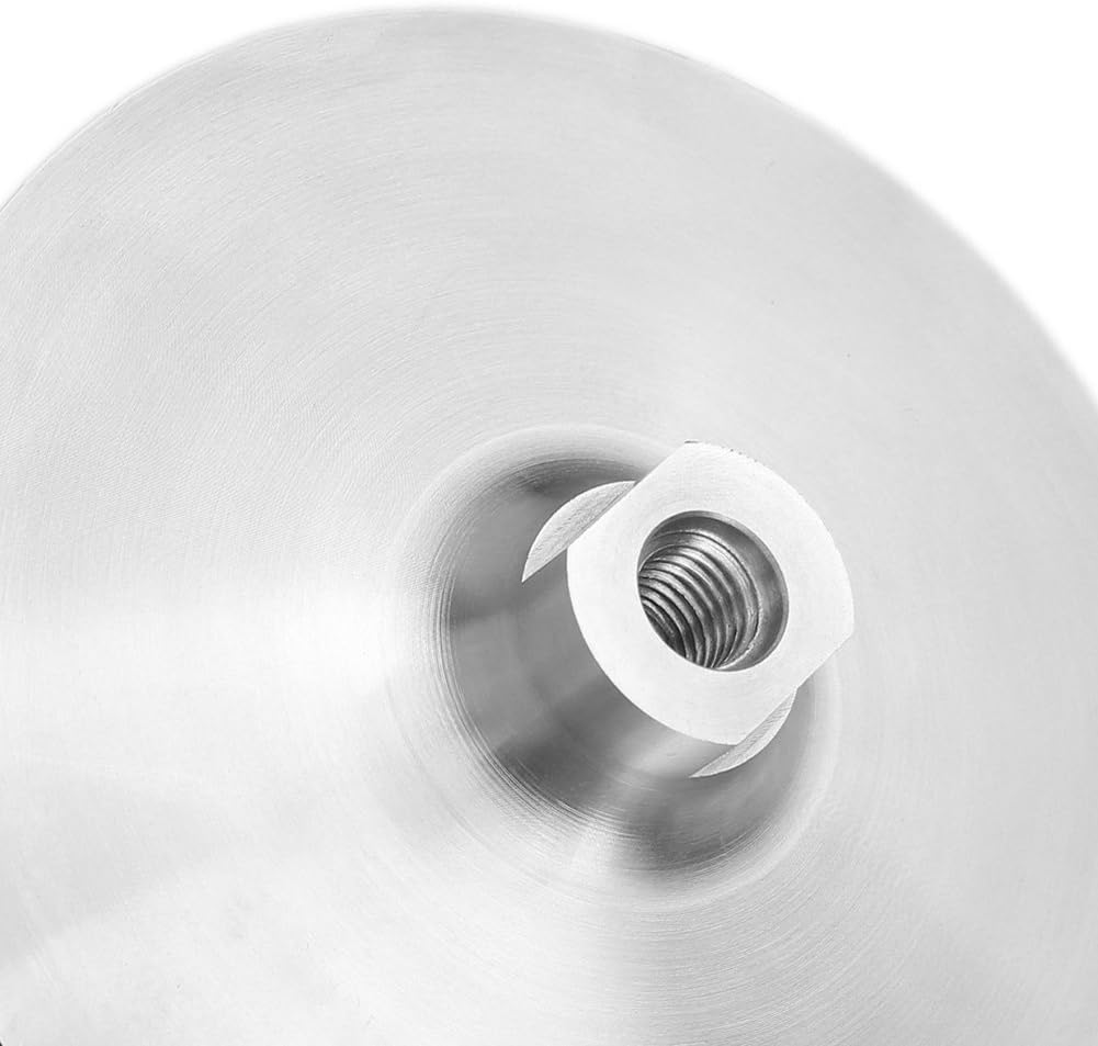 Aluminium-Backer-Pad, 15,2 cm, Haken- und Schlaufen-Halterung für Schleifer, Polierpads, Steindorn,