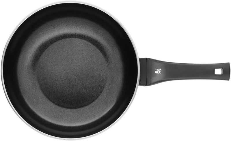 WMF Ceradur Plus Wokpfanne Induktion 28 cm, Wok Aluminium beschichtet, Keramikbeschichtung, Kunststo