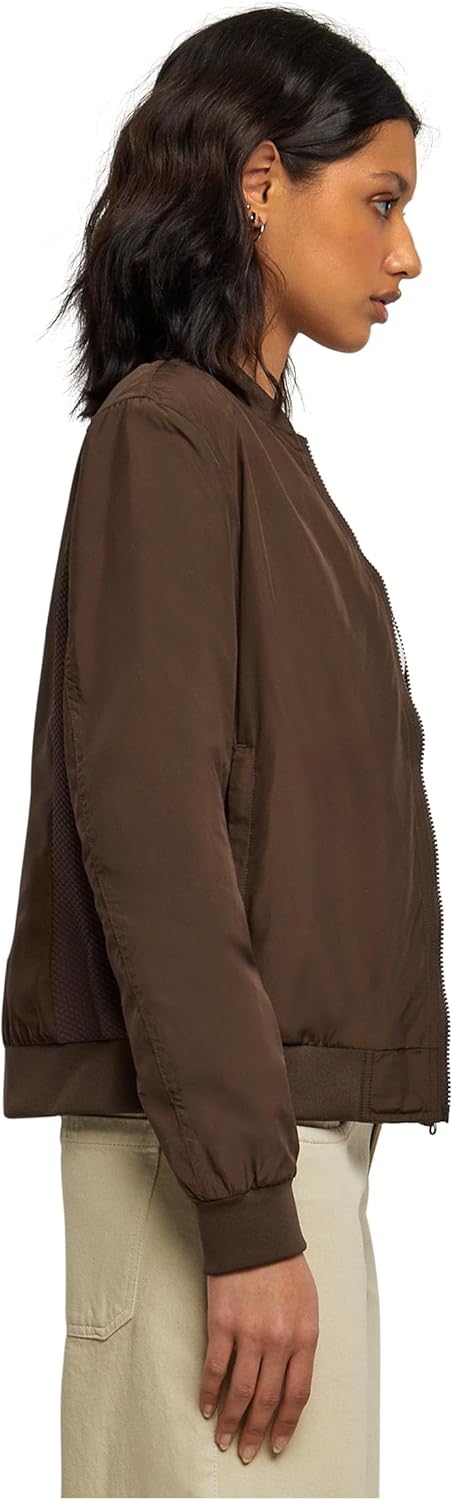 Urban Classics Damen Ladies Light Bomber Jacket XL Brown, XL Brown
