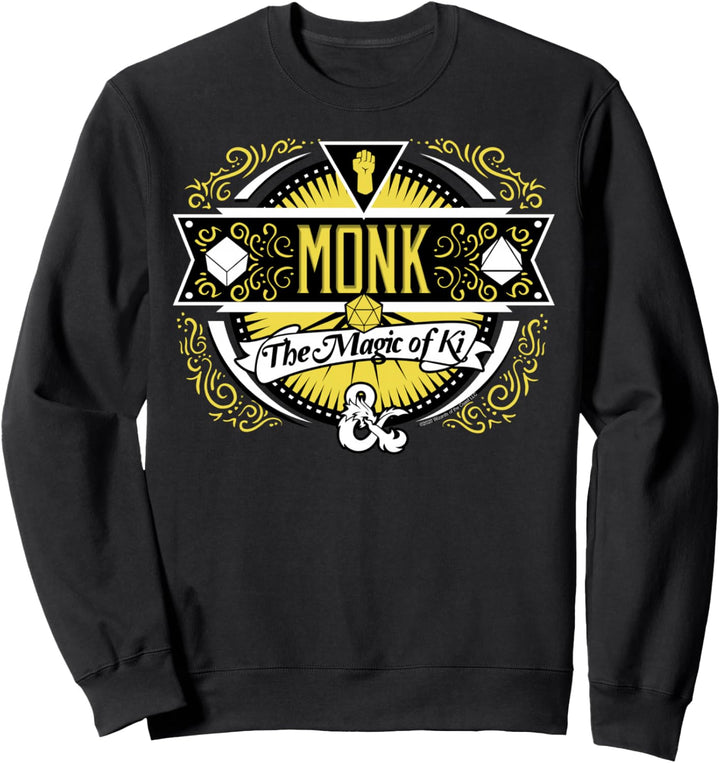 Dungeons & Dragons Monk The Magic Of Ki Sweatshirt