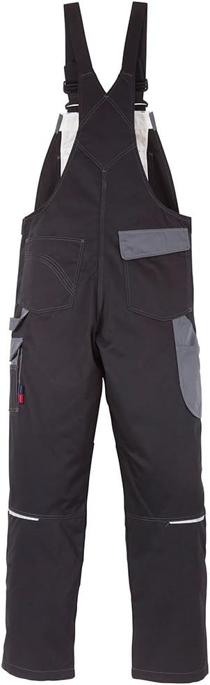 Fristad Kansas - Bib'n'brace 1009 LUXE Sz 35.5/90 Short Black/Grey 100806-996 D96