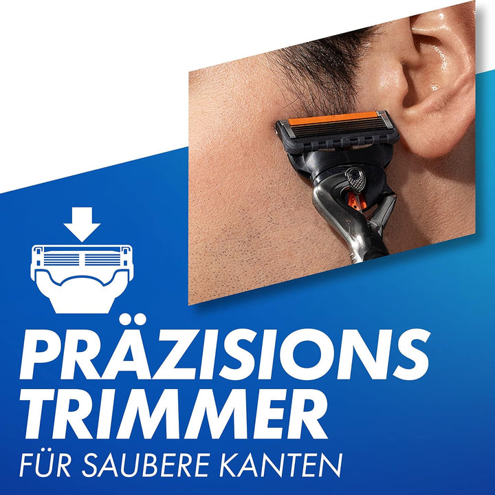Gillette ProGlide Rasierklingen und Bartpflege Set, 10 Ersatzklingen für Nassrasierer Herren + Gille