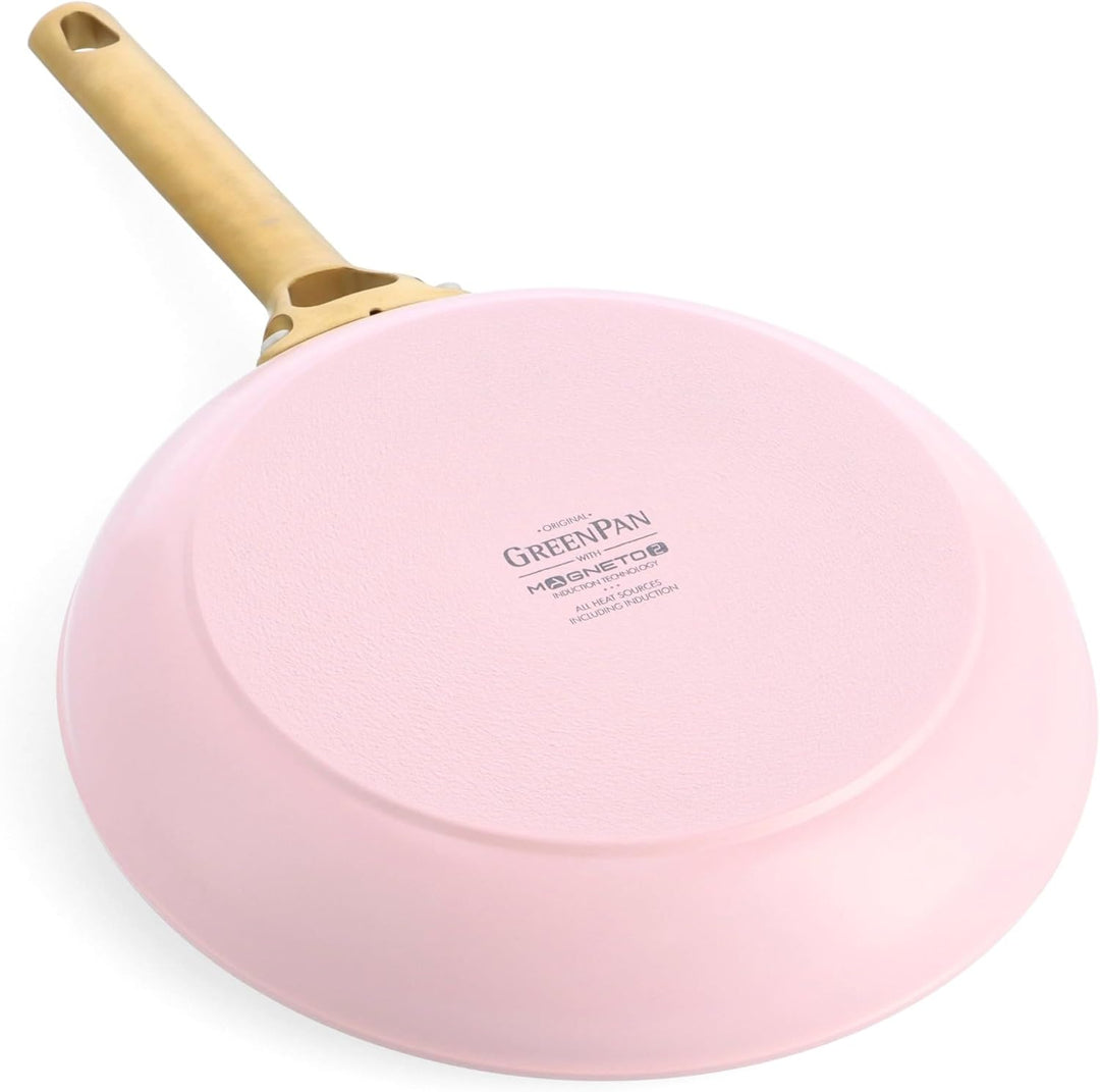 GreenPan Reserve Harteloxiertes Gesundes Keramische Antihaft-Kochgeschirr Set,10 Teile,Inklusive Bra