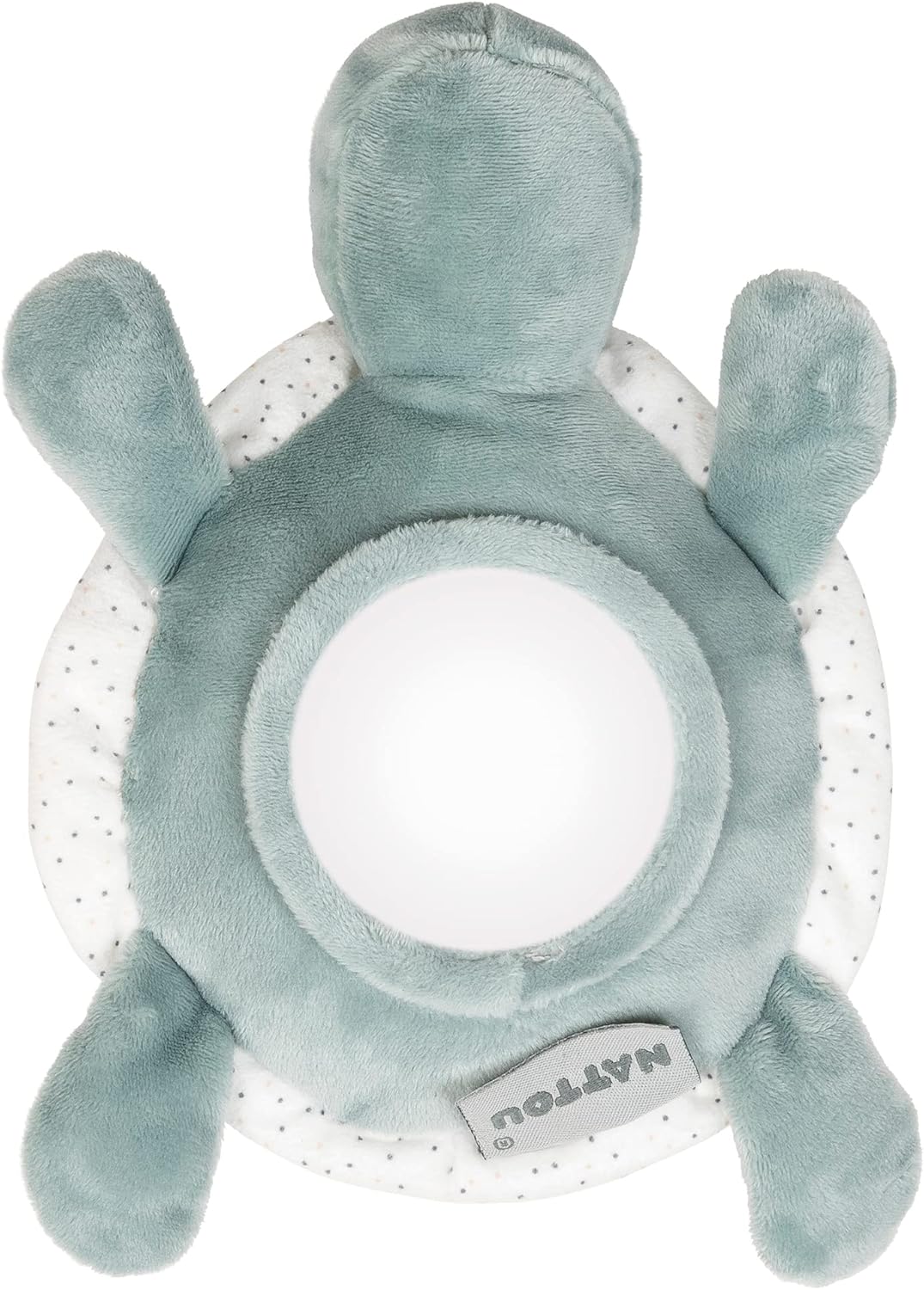 Nattou 875097 Aktivitätenschildkröte, Grün grün Schildkröte, grün Schildkröte