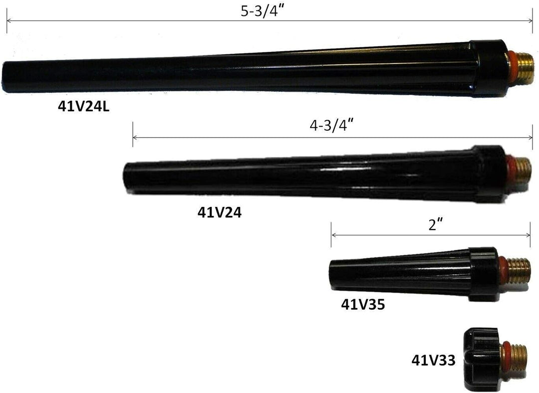 RIVERWELD WIG Spannhülsengehäuse Gasdüsen Zurück Cap sortierte Grösse der Fit DB SR WP 9 20 25 WIG S