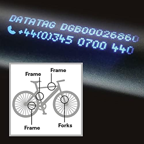 Datatag Stealth Diebstahlschutz, 0,1 cm, Silber