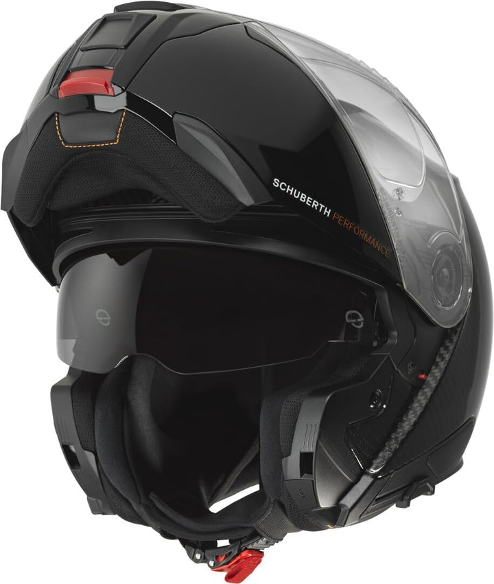 Schuberth C5 Carbon Klapphelm ( Glänzendes Carbon ), L (59) 59 (L), 59 (L)