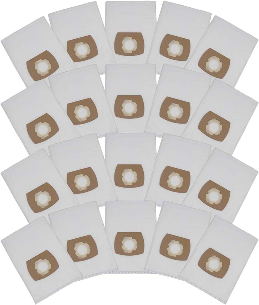 20 Premium Staubsaugerbeutel kompatibel für ShopVac 20-30 L / 90661 20 Staubsaugerbeutel, 20 Staubsa