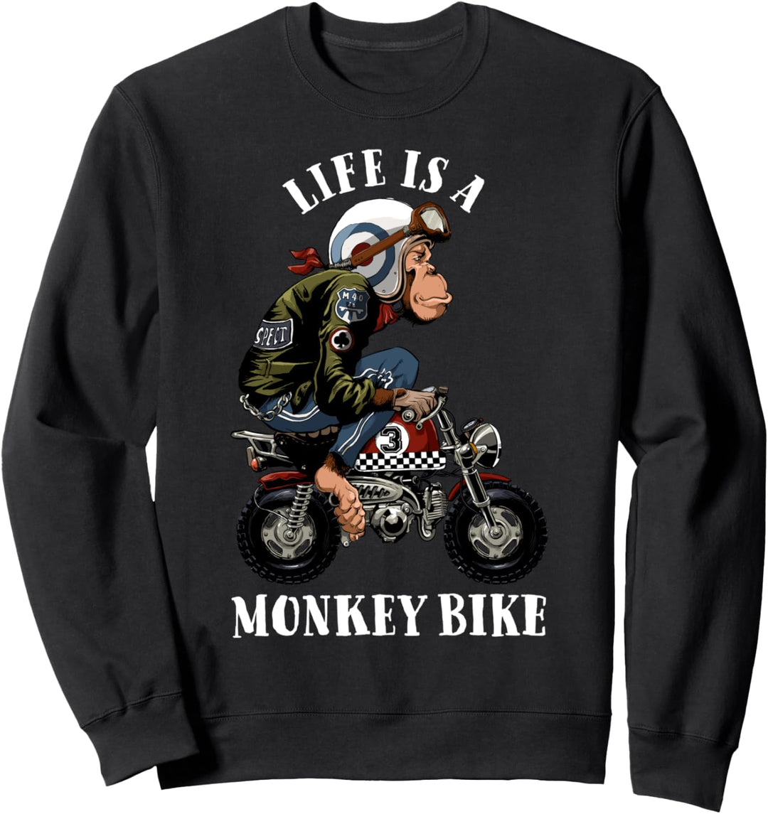 Monkey Bike Sweatshirt