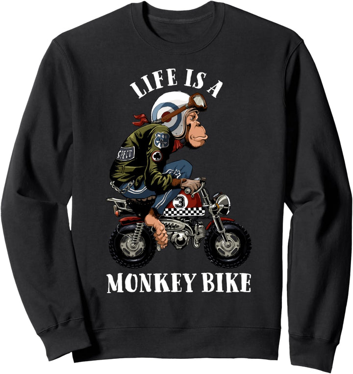 Monkey Bike Sweatshirt