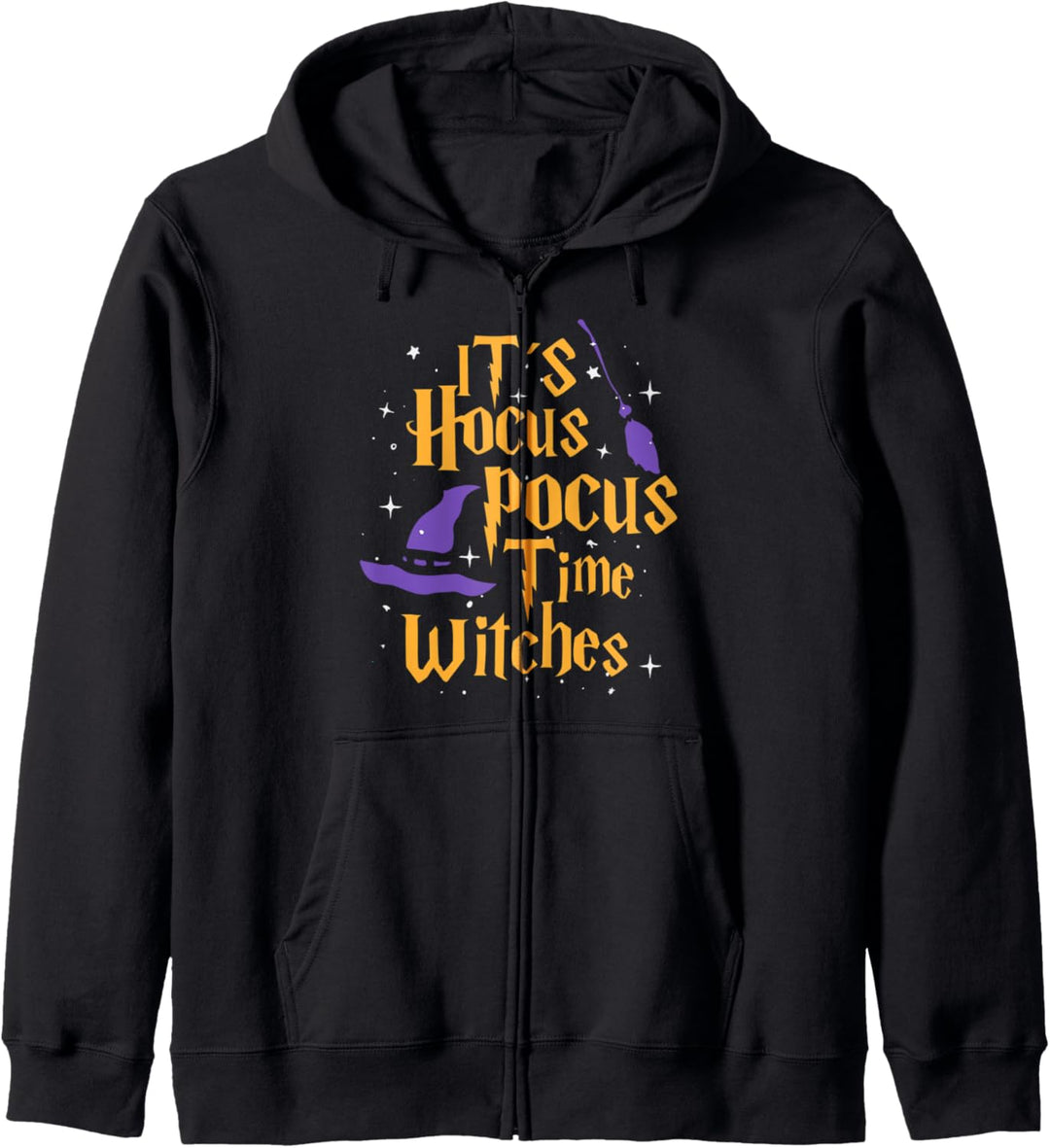 It's Hocus Pocus Time Witches Halloween, Party outfit Kapuzenjacke