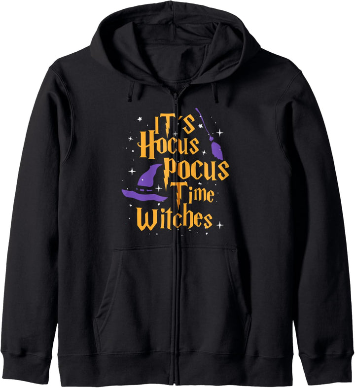 It's Hocus Pocus Time Witches Halloween, Party outfit Kapuzenjacke