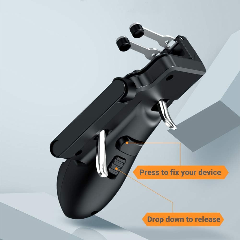 Mobile Controller Tablet [6 Fingers] Game Controller 4 Trigger vereinfachter Tablette PC Gamecontrol