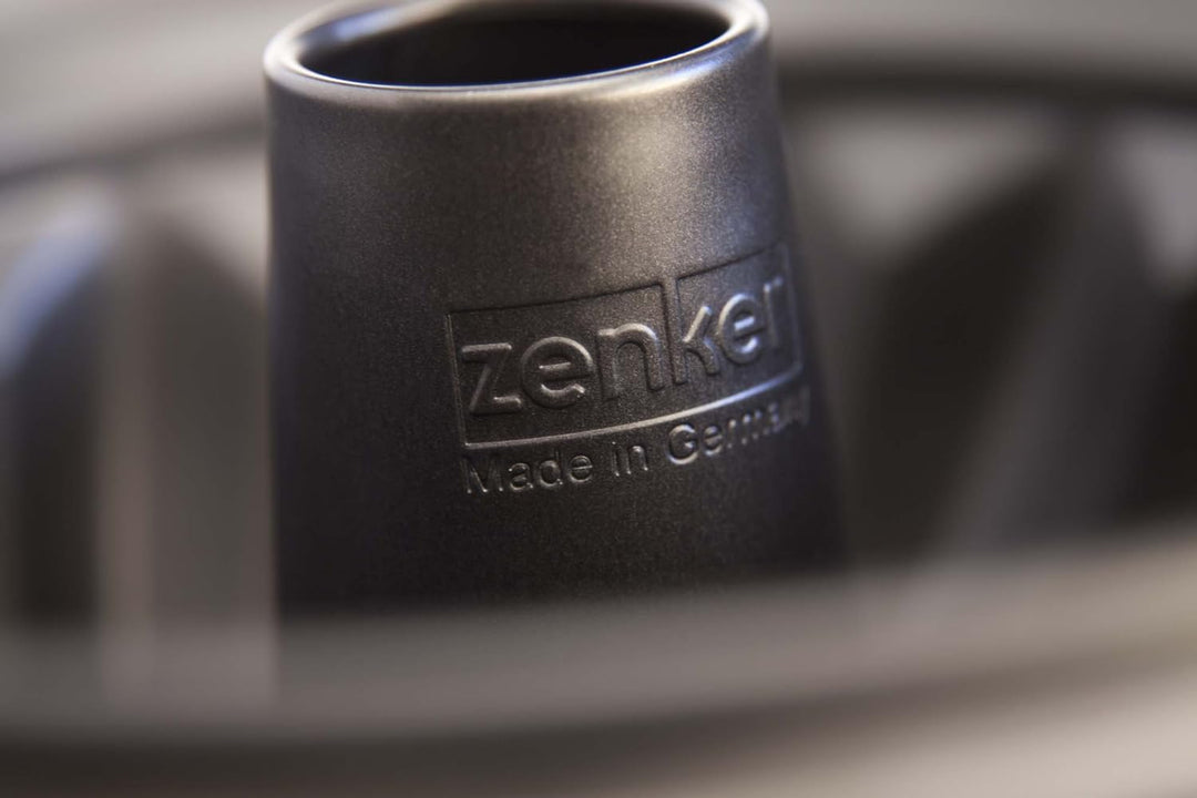 Zenker 7408 Frankfurter Kranz Backform, runde Kuchenform Ø 28 cm & Z6527 Gugelhupfform Ø 25 cm, Kuch