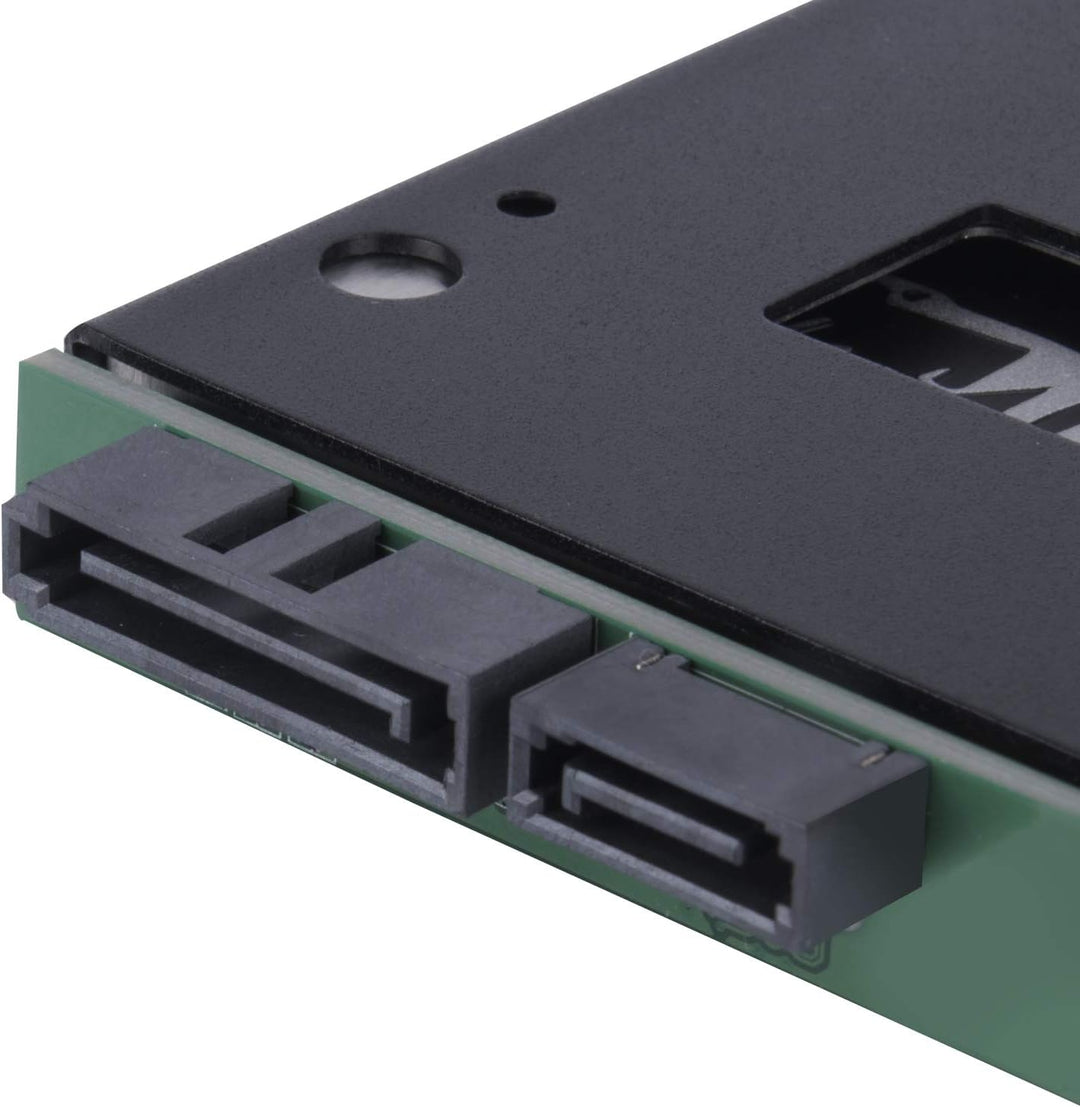 SilverStone Technology EXB02, 2,5-Zoll (9.5mm)-SAS-12-Gbit/s-oder-SATA-6-Gbit/s-zu-Erweiterungskarte