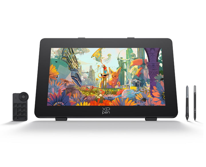 XPPen Artist 24 Pro (Gen 2) 4K Grafikdisplay, 23,8 Zoll Grafikmonitor mit X3 Pro Stift，Geeignet für