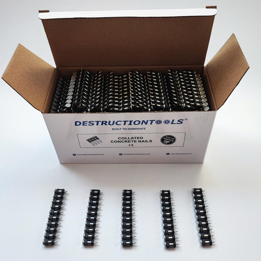 1000x Nägel für Beton 16mm - für Bosch GNB18V - PROFACTOR 18V